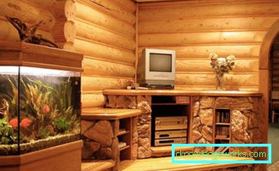 Block house za notranjo opremo: značilnosti materiala in delo z njim Block house za notranjo opremo: značilnosti materiala in delo z njim