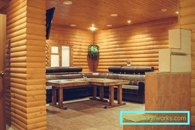 Block house za notranjo opremo: značilnosti materiala in delo z njim Block house za notranjo opremo: značilnosti materiala in delo z njim
