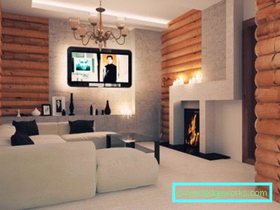 Block house za notranjo opremo: značilnosti materiala in delo z njim Block house za notranjo opremo: značilnosti materiala in delo z njim