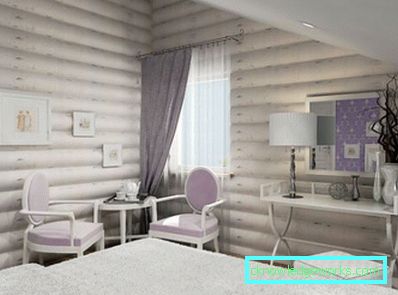 Block house za notranjo opremo: značilnosti materiala in delo z njim Block house za notranjo opremo: značilnosti materiala in delo z njim
