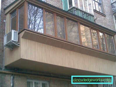 Predal na balkonu za izdelke - navodila po korakih (70 fotografij)