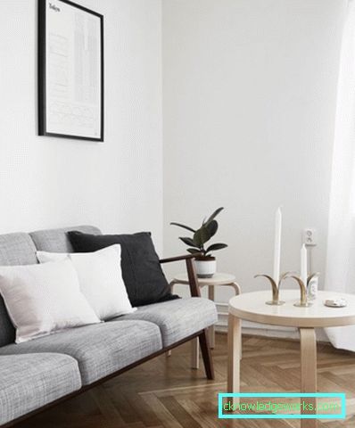 39-dnevna soba v stilu minimalizma - fotografija