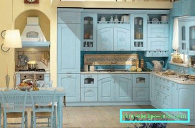 Provence style kitchen - notranjost fotografij